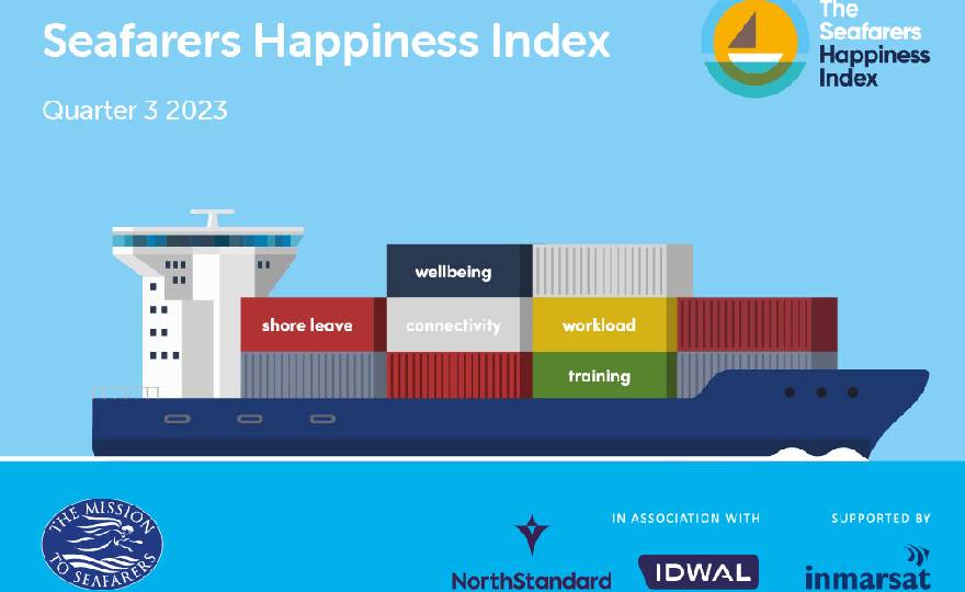 Alarm for crew welfare as latest Seafarers Happiness Index report reveals further fall in Q3 2023